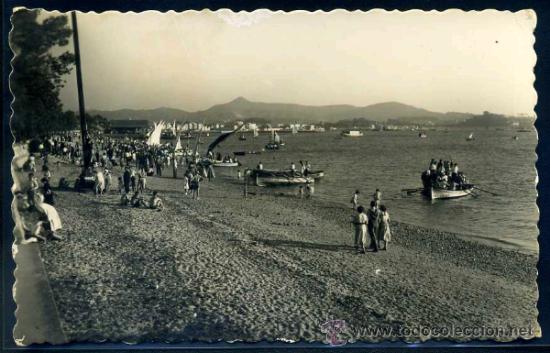 Postales: VILLAGARCIA DE AROSA : Ed. Garcia Garrabella N&ordm; 17 - Playa. Fotografica