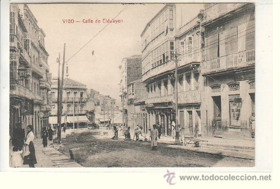 Postales: VIGO (PONTEVEDRA).- CALLE DE ELDUAYEN - Foto 1