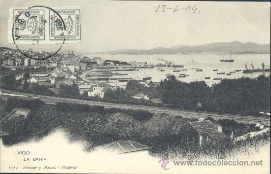 Postales: VIGO (PONTEVEDRA).- LA BAH&Iacute;A - Foto 1