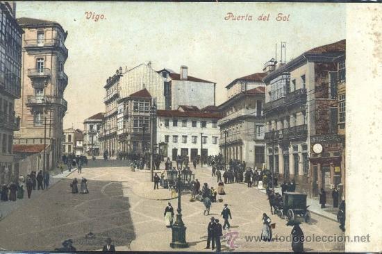Postales: VIGO (PONTEVEDRA).- PUERTA DEL SOL - Foto 1