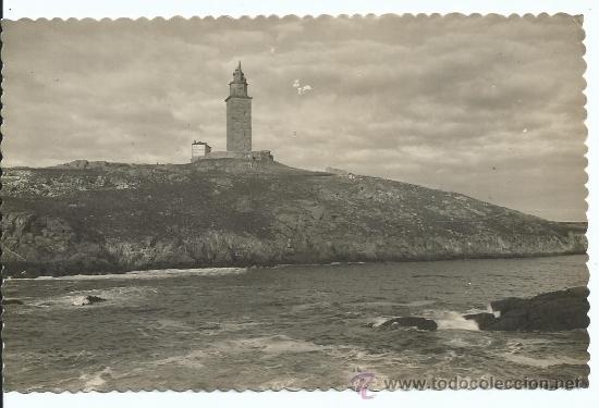 Postales: A CORU&Ntilde;A.-TORRE DE HERCULES.-EDI. GARCIA GARRABELLA N&ordm; 12