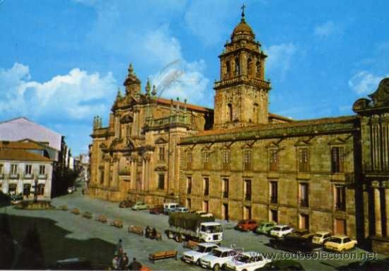 Cartes Postales: CELANOVA N&ordm; 4 PLAZA MAYOR EDICIONES ARRIBAS A&Ntilde;O 1974 ESCRITA CIRCULADA SIN SELLO