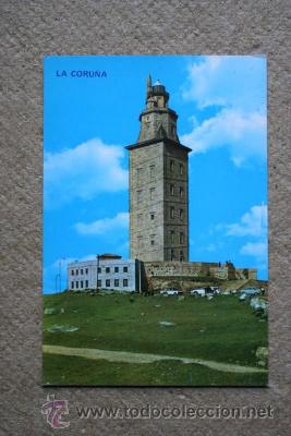 Postales: Postal. La Coru&ntilde;a. Torre de H&eacute;rcules. - Foto 1