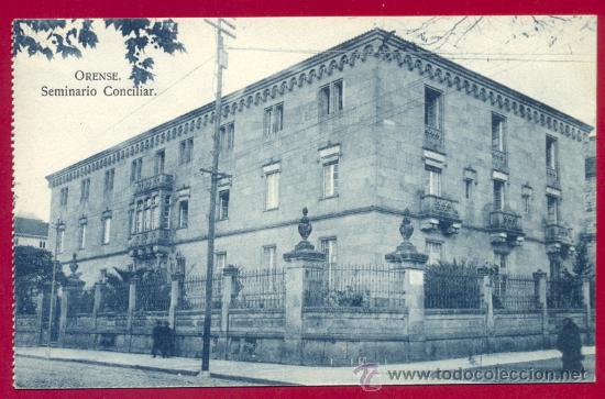 Postales: Orense. Seminario Conciliar. - Foto 1
