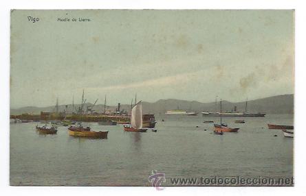 Postales: VIGO. MUELLE DE LLERRO. (ED. J. FIGUEROA) - Foto 1