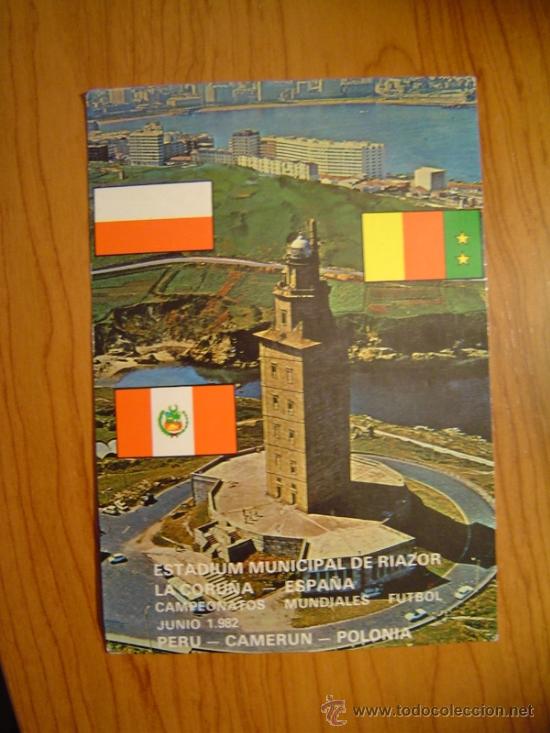Postales: Postal de A Coru&ntilde;a - mundial 82 - Foto 1