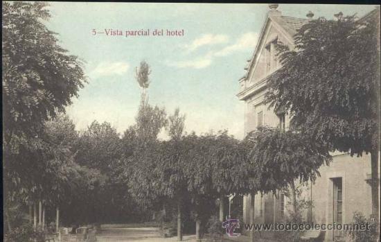 Postales: AGUAS DE CABREIROA (ORENSE).- VISTA PARCIAL DEL HOTEL