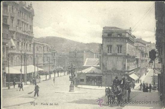 Postales: VIGO (PONTEVEDRA).- PUERTA DEL SOL - Foto 1
