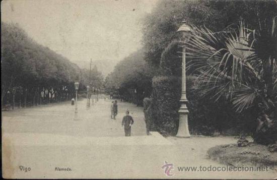 Postales: VIGO (PONTEVEDRA).- ALAMEDA - Foto 1