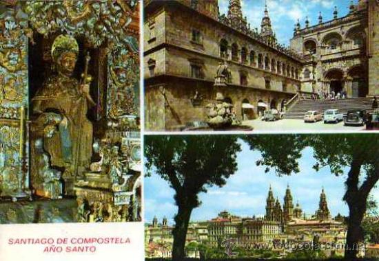 Postales: Santiago de Compostela. - Foto 1