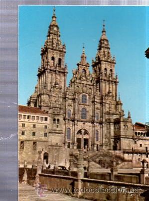 Postcards: TARJETA POSTAL SANTIAGO DE COMPOSTELA CATEDRAL FACHADA DEL OBRADOIRO