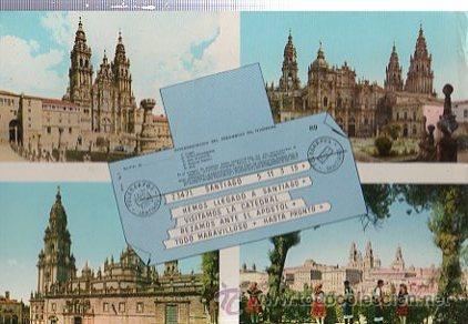 Postcards: TARJETA POSTAL SANTIAGO DE COMPOSTELA, EDICIONES ALARDE