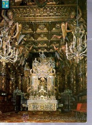 Postcards: TARJETA POSTAL SANTIAGO DE COMPOSTELA, ALTAR MAYOR DE LA CATEDRAL, DOM&Iacute;NGUEZ