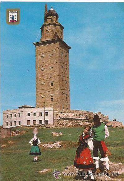 Postales: :::: LC559 - POSTAL - LA CORU&Ntilde;A - TORRE DE HERCULES - SIN CIRCULAR - Foto 1