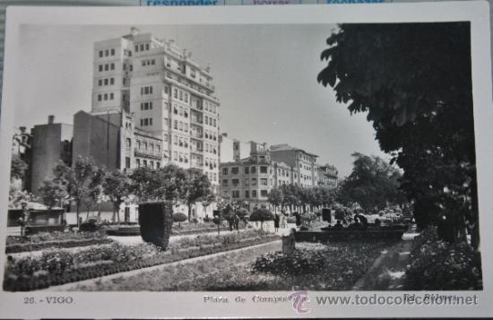 Postales: VIGO,PLAZA DE COMPOSTELA - Foto 1