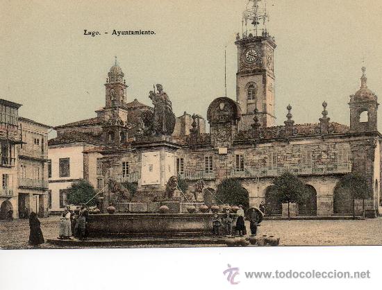 Postales: lugo. ayuntamiento - Foto 1