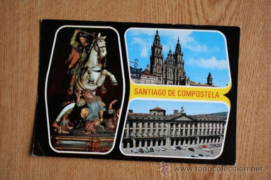Postkarten: Santiago de Compostela. Bellezas de la Ciudad.