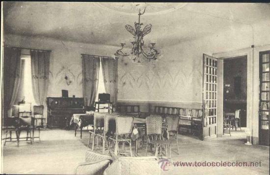 Postales: AGUAS DE CABREIROA (ORENSE).- UNA ESQUINA DEL SAL&Oacute;N DE BAILE