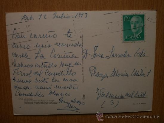 Postales: GALICIA. LA CORU&Ntilde;A. - Foto 2