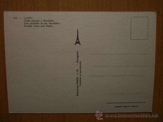 Postales: LUGO. - Foto 2