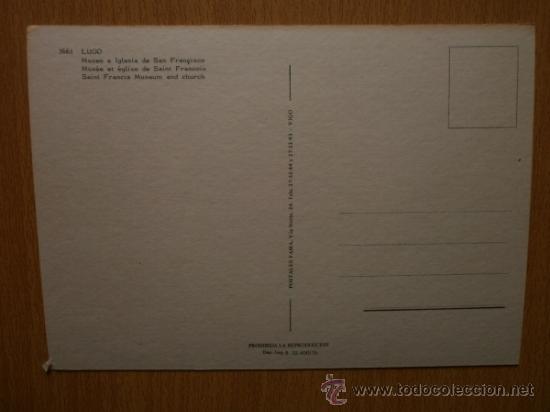 Postales: LUGO. - Foto 2