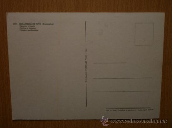 Postales: MONASTERIO DE POYO. - Foto 2