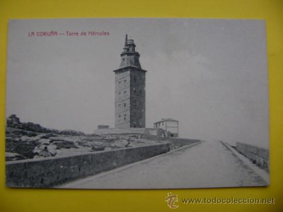 Postales: Postal sin circular Coru&ntilde;a , Coru&ntilde;a Postal, Torre de H&eacute;rcules - Foto 1