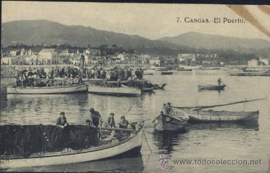 Postales: CANGAS (PONTEVEDRA).- EL PUERTO - Foto 1