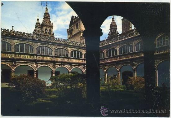 Postais: POSTAL DE SANTIAGO DE COMPOSTELA. COLEGIO DE FONSECA CLAUSTRO   P-GA-950