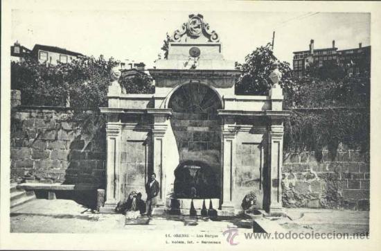 Postales: ORENSE.- LAS BURGAS. - Foto 1