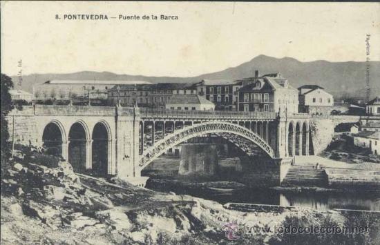 Postales: PONTEVEDRA.- PUENTE DE LA BARCA - Foto 1