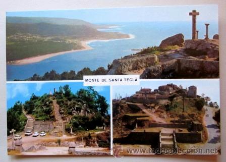 Postales: MONTE DE SANTA TECLA - LA GUARDIA - Foto 1