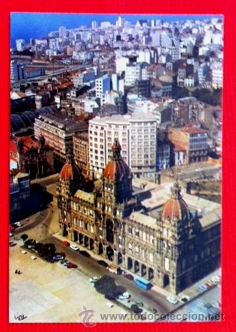 Postales: LA CORU&Ntilde;A - PALACIO MUNICIPAL - Foto 1