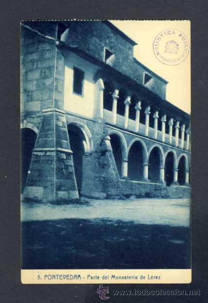 Postales: Postal de PONTEVEDRA: Parte del Monasterio de Lerez (num. 5) - Foto 1