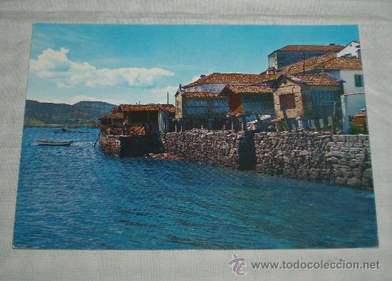 Postales: postal de Combarro (horreos junto al mar) sin circular - Foto 1