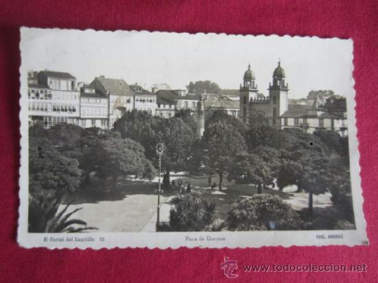 Postales: EL FERROL - PLAZA DE CHURRUCA - Foto 1