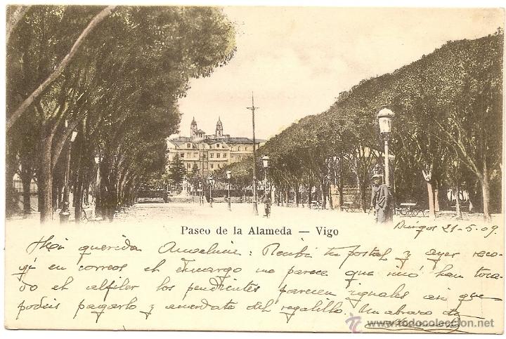 Postales: Vigo. Dorso sin dividir - Foto 1