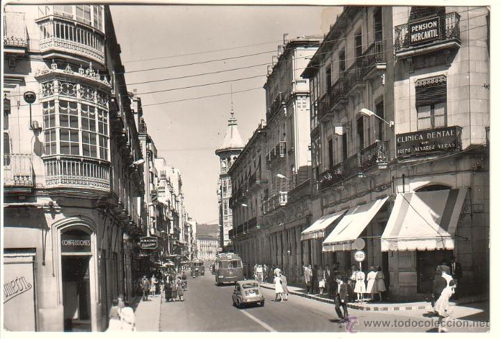 Postkarten: ORENSE.- CALLE CALVO SOTELO
