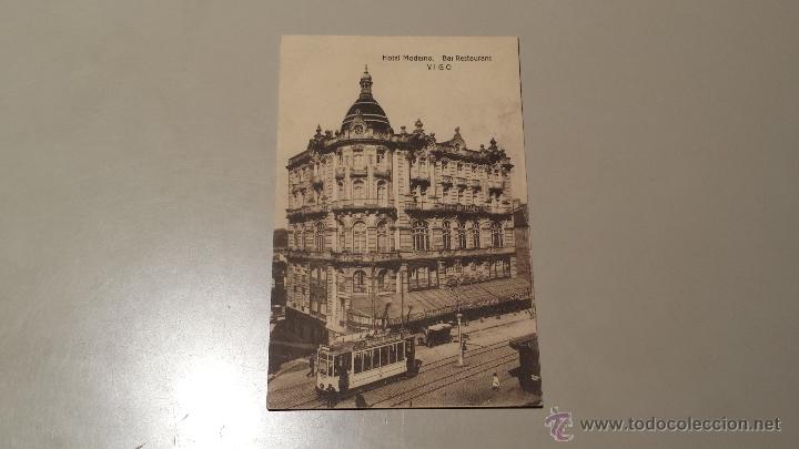 Postales: POSTAL DE VIGO - HOTEL MODERNO - Foto 1