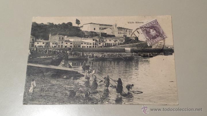 Postales: POSTAL DE VIGO - LA RIBERA - Foto 1