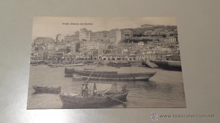 Postales: POSTAL DE VIGO - RIBERA DEL BERBES - Foto 1
