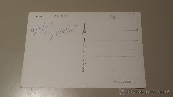 Postales: POSTAL DE VIGO. ED.PARIS - Foto 2