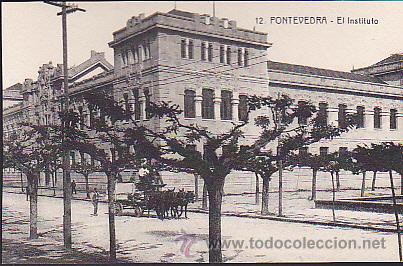 Postales: POSTAL PONTEVEDRA EL INSTITUTO - Foto 1