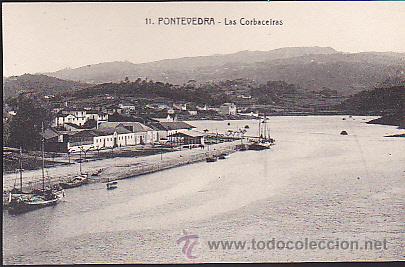 Postales: POSTAL PONTEVEDRA LAS CORBACEIRAS - Foto 1