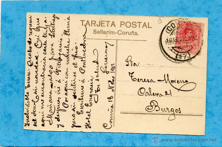 Postales: POSTAL DE LA CORU&Ntilde;A  CANTON GRANDE - Foto 2