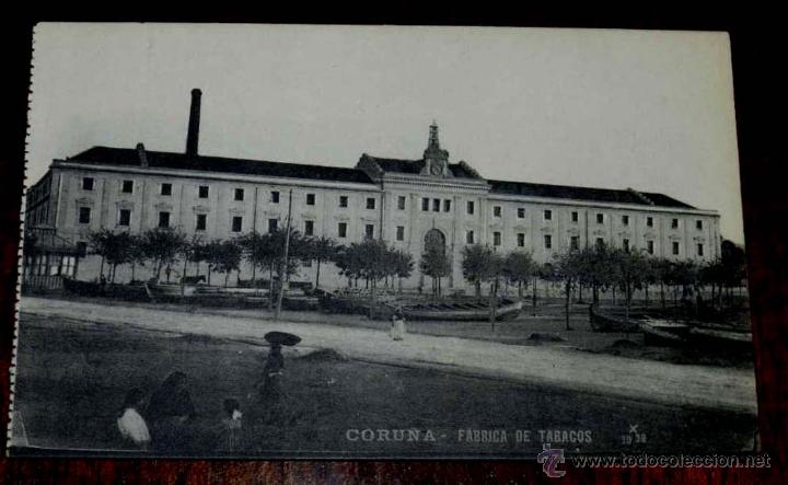 antigua postal de coruña, fabrica de tabacos, f - Comprar ...