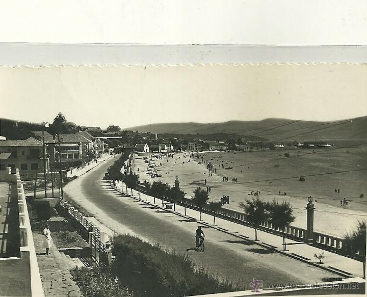 Postales: SANGENJO (PONTEVEDRA).- AVENIDA GENERALISIMO - Foto 1