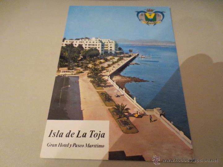 Postales: la toja. pontevedra - Foto 1