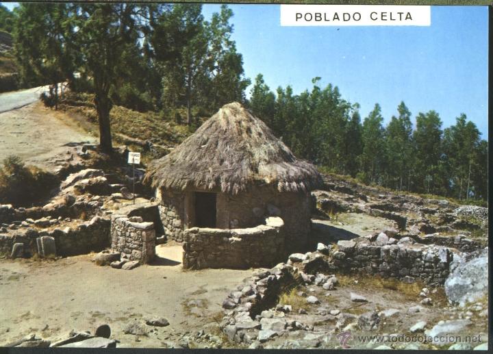 Postales: LA GUARDIA - POBLADO CELTA EN MONTE SANTA TECLA - Foto 1