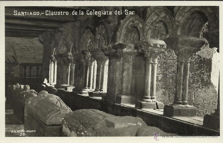 Postales: CORU&Ntilde;A SANTIAGO SIN ESCRIBIR - Foto 1